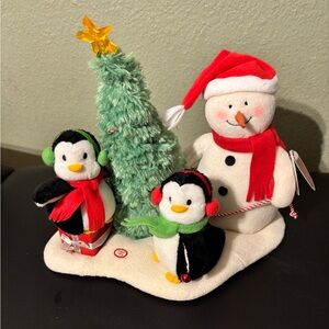 Hallmark Jingle Pals "Rockin Around the Christmas Tree" Animated Snowman Penguin